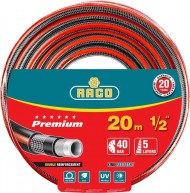 Шланг RACO PREMIUM 1/2, 20 м, 40 атм, пятислойный, поливочный, усиленный двумя слоями армирования, 40300-1/2-20_z01 Шланг RACO PREMIUM 1/2, 20 м, 40 атм, пятислойный, поливочный, усиленный двумя слоями армирования, 40300-1/2-20_z01